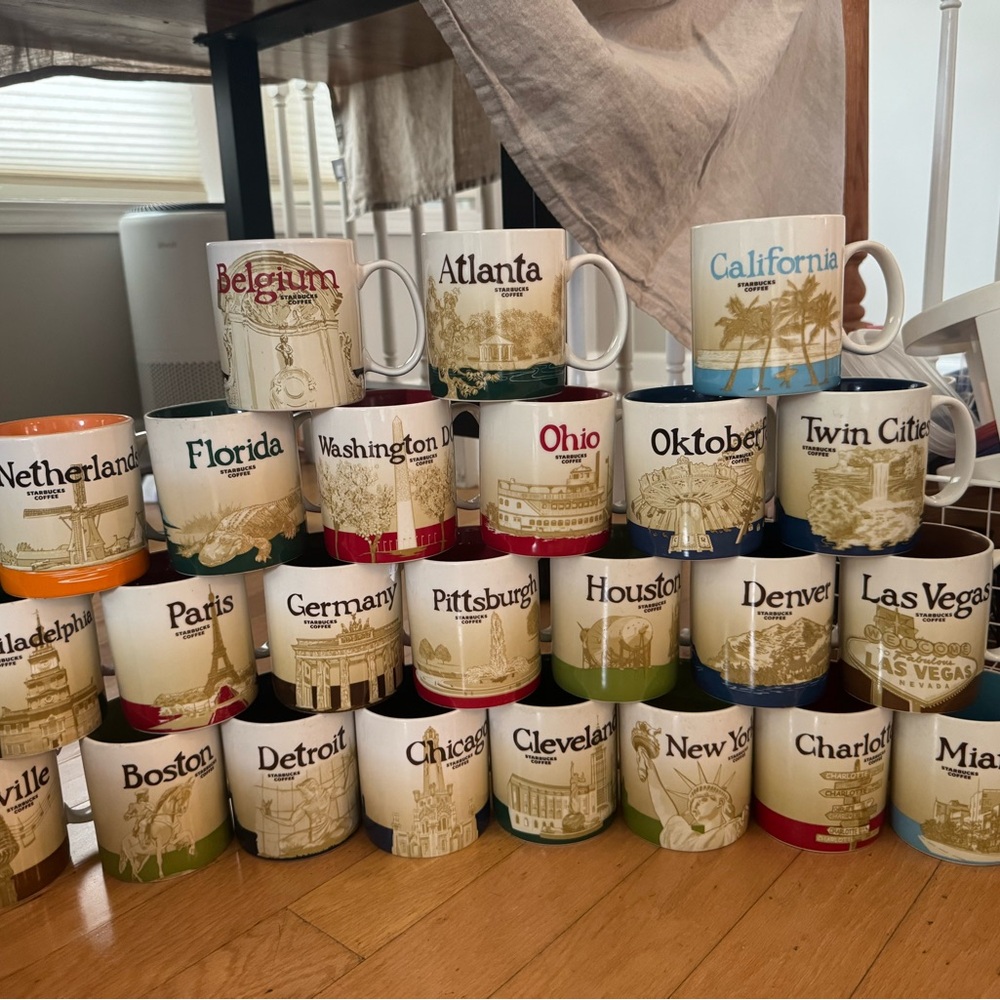 Starbucks “You Are Here” Mugs